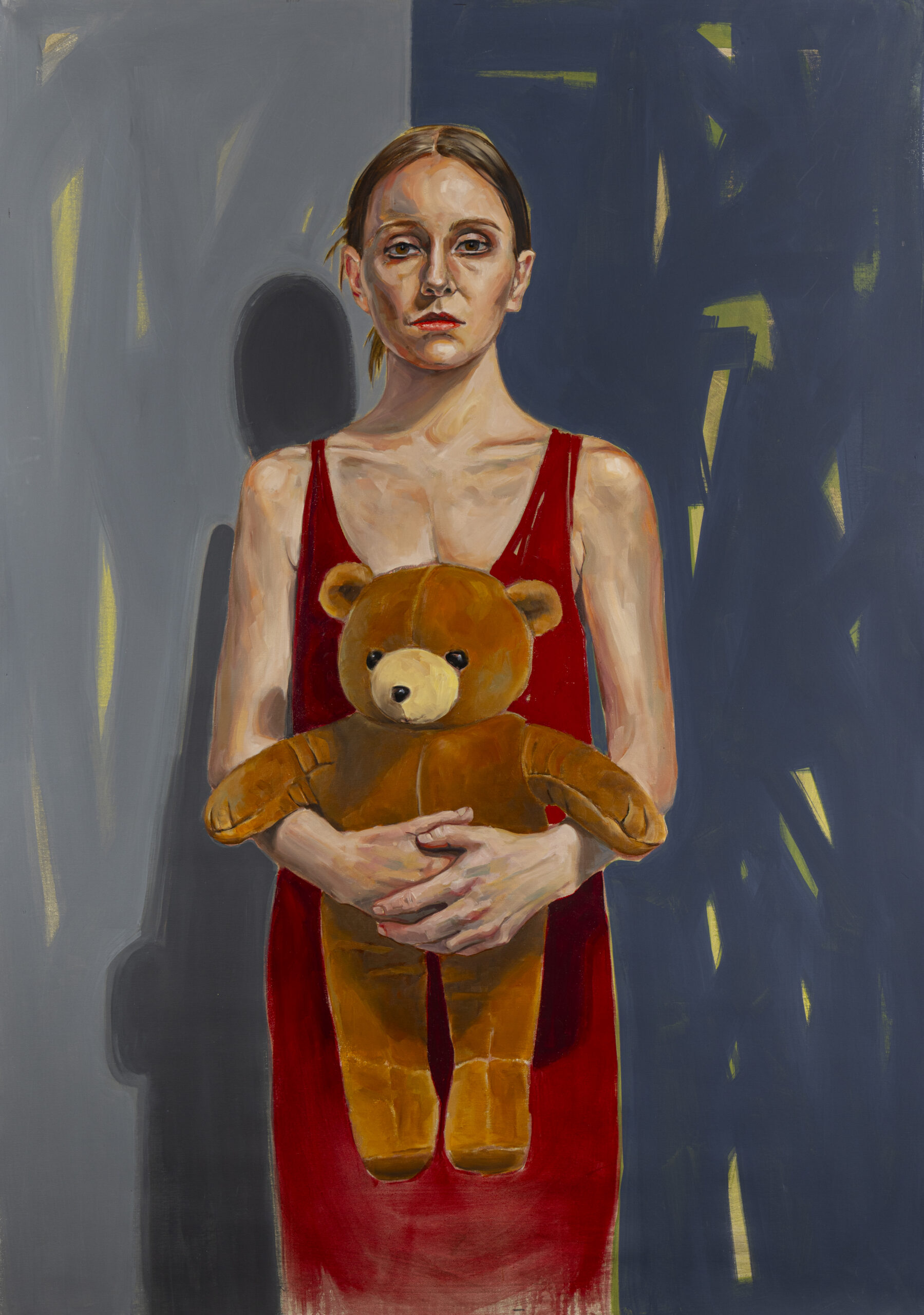 Isabelle cm140x97 olio e acrilico su tela 2025
